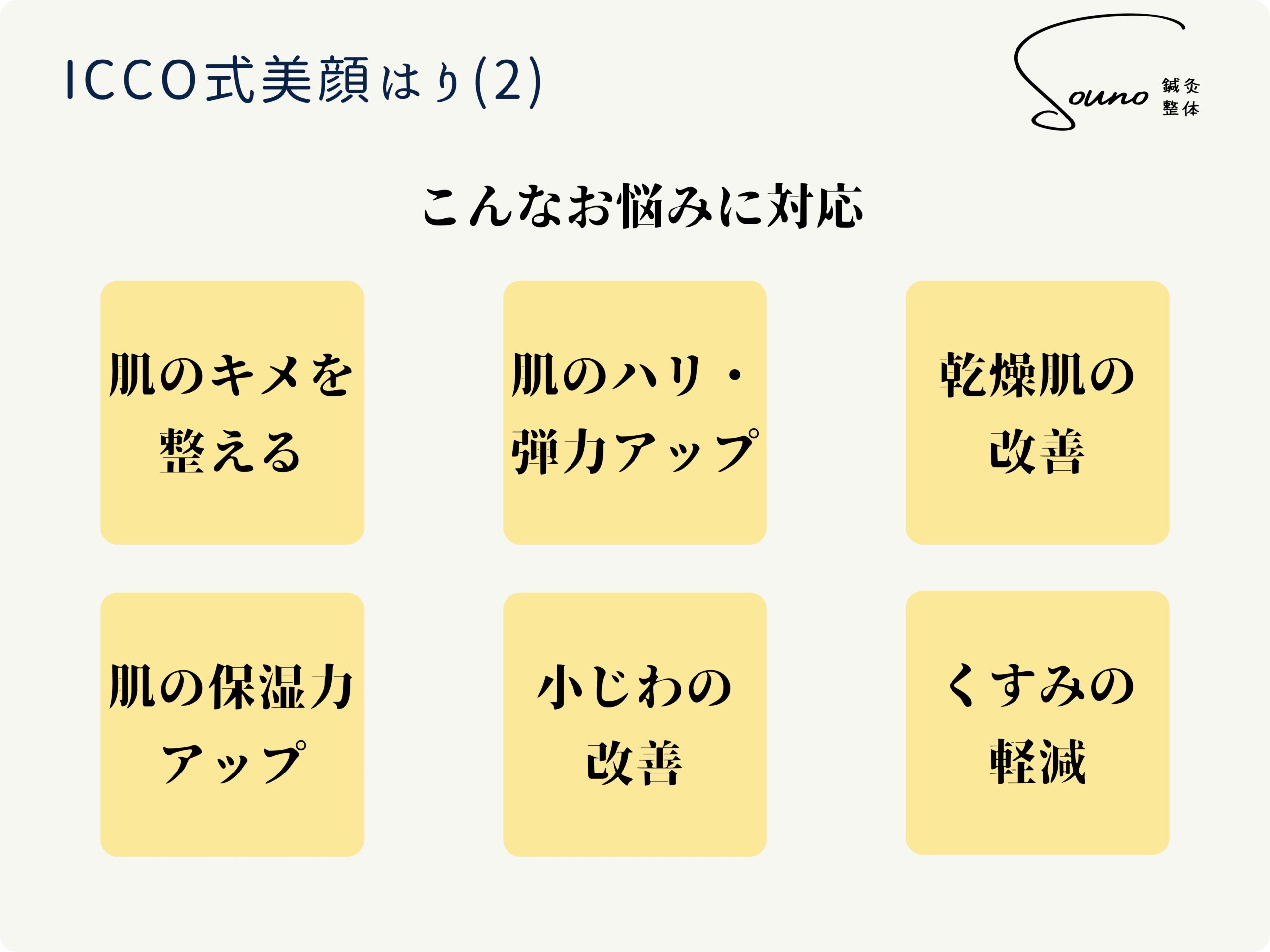 ICCO式美顔はりについて